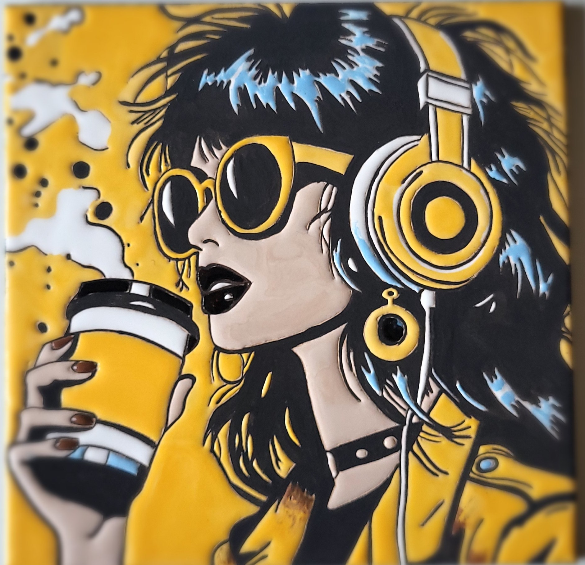 fin de semana de relax con cafe y buena música en arte pop, cuerda seca 