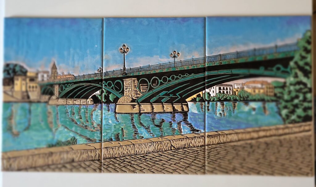 Puente de triana en cuerda seca